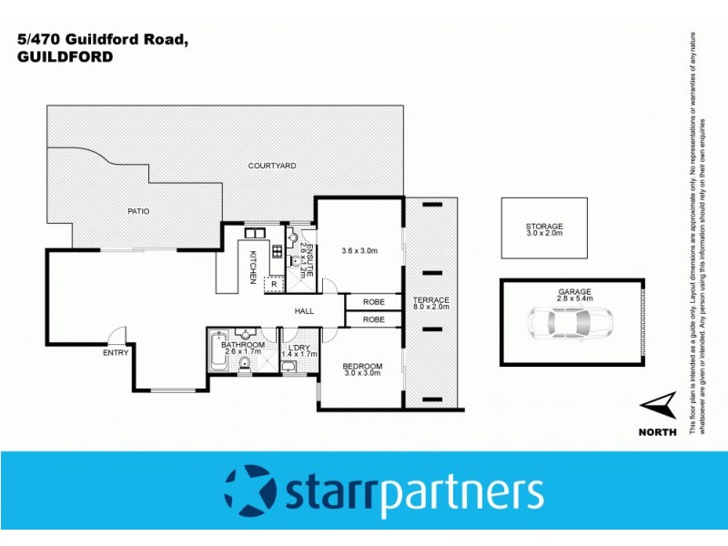 5/470 Guildford Road, Guildford NSW 2161 Floorplan