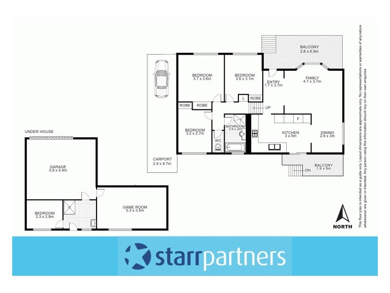 591 Great Western Highway, Greystanes NSW 2145 Floorplan