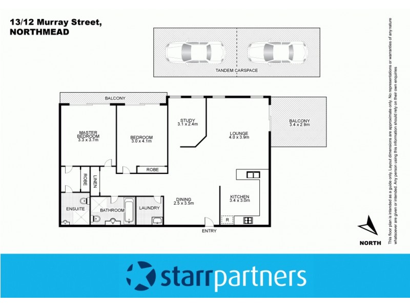 13/12 Murray Street, Northmead NSW 2152 Floorplan