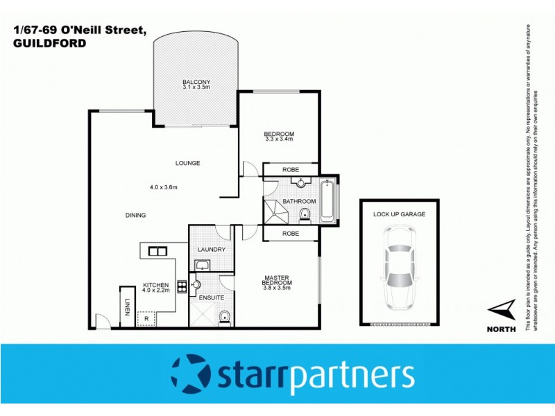 1/67-69 O’Neill Street, Guildford NSW 2161 Floorplan