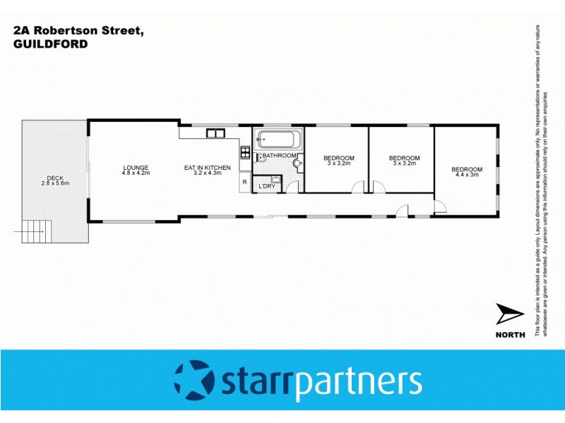 2A Robertson Street, Guildford NSW 2161 Floorplan