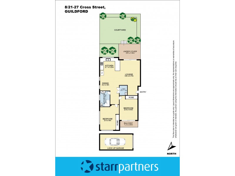 8/21-27 Cross Street, Guildford NSW 2161 Floorplan