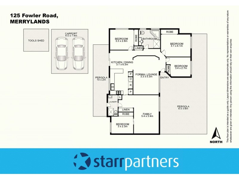 125 Fowler Road, Merrylands NSW 2160 Floorplan