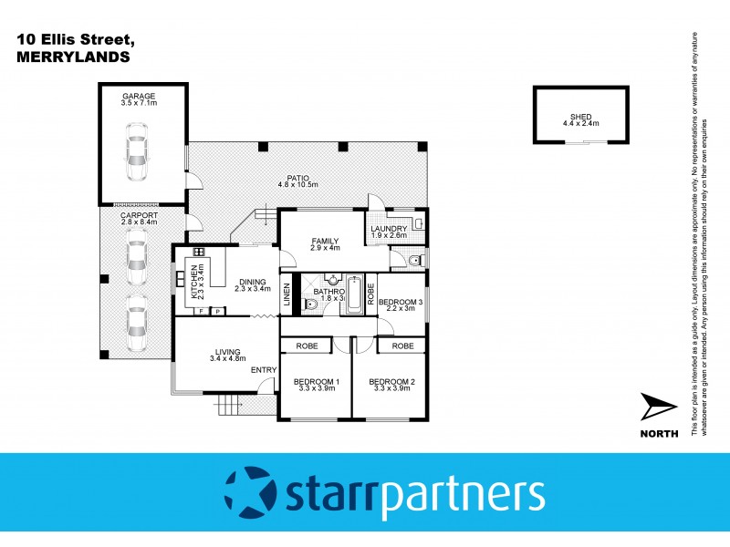 10 Ellis Street, Merrylands NSW 2160 Floorplan