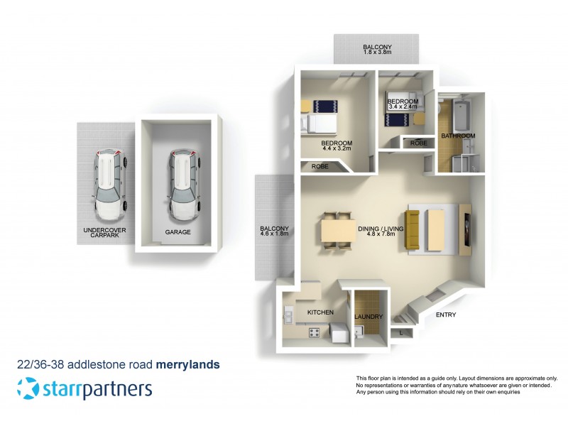 22/36-38 Addlestone Road, Merrylands NSW 2160 Floorplan