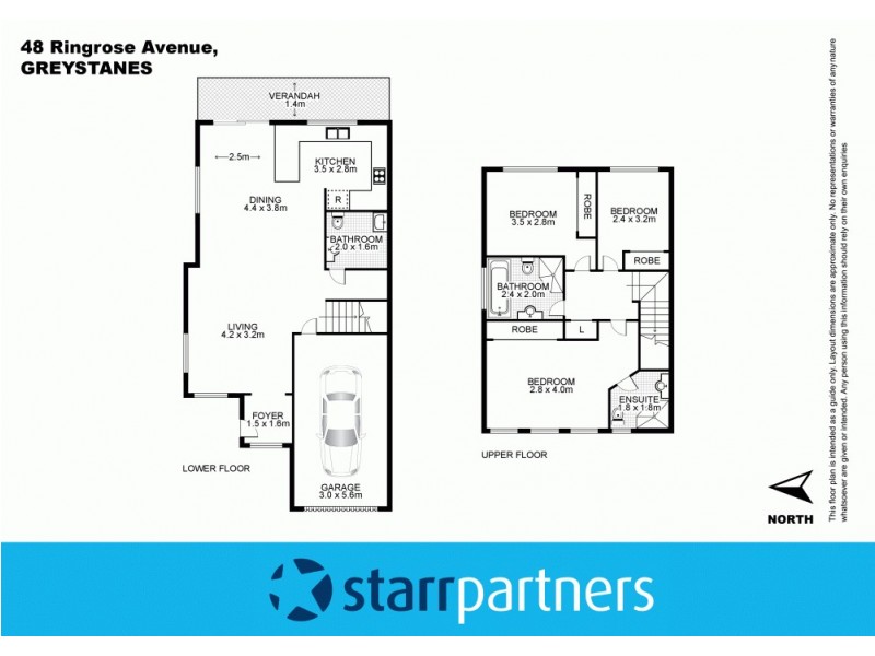 48 Ringrose Avenue, Greystanes NSW 2145 Floorplan
