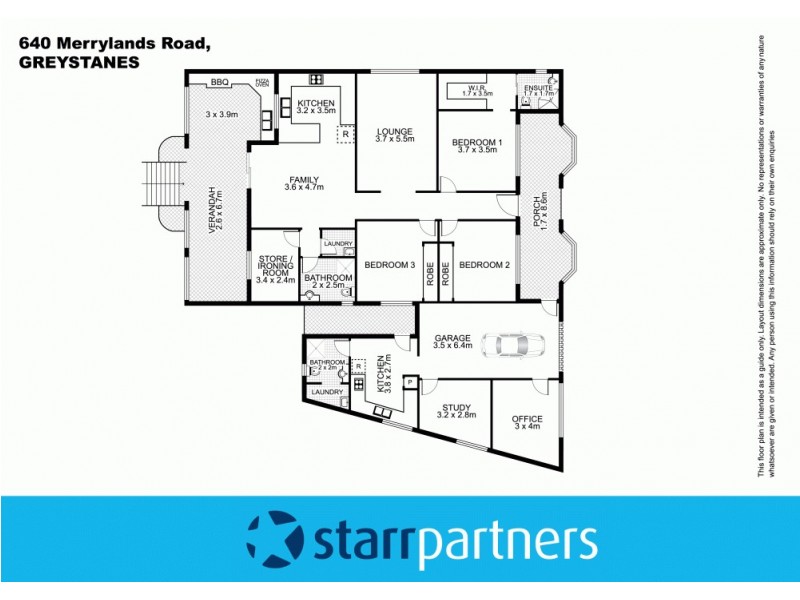 640 Merrylands Road, Greystanes NSW 2145 Floorplan