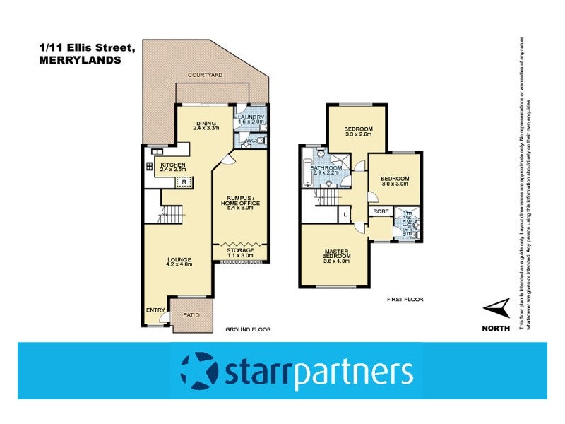 1/11-11A Ellis Street, Merrylands NSW 2160 Floorplan