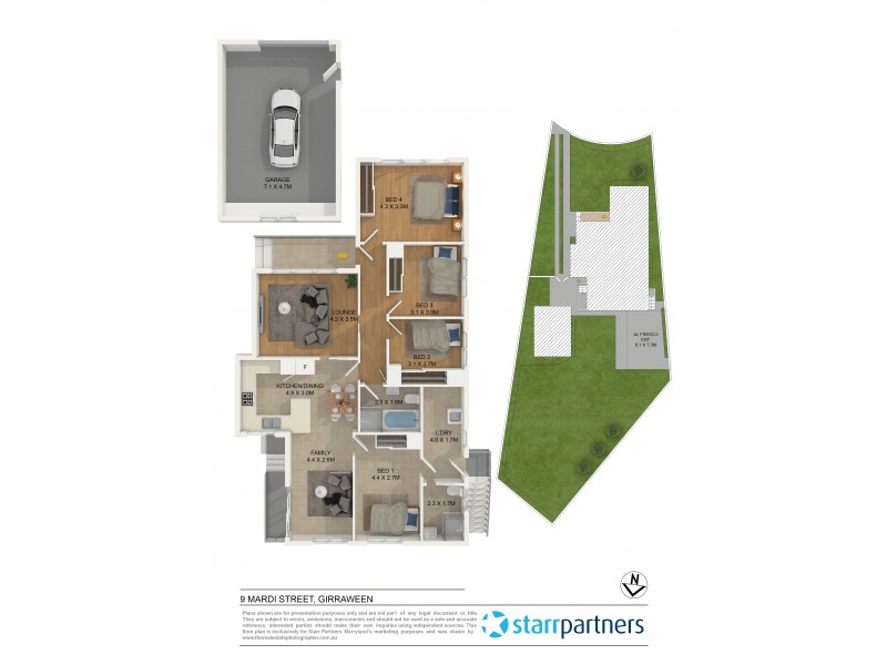 9 Mardi Street, Girraween NSW 2145 Floorplan