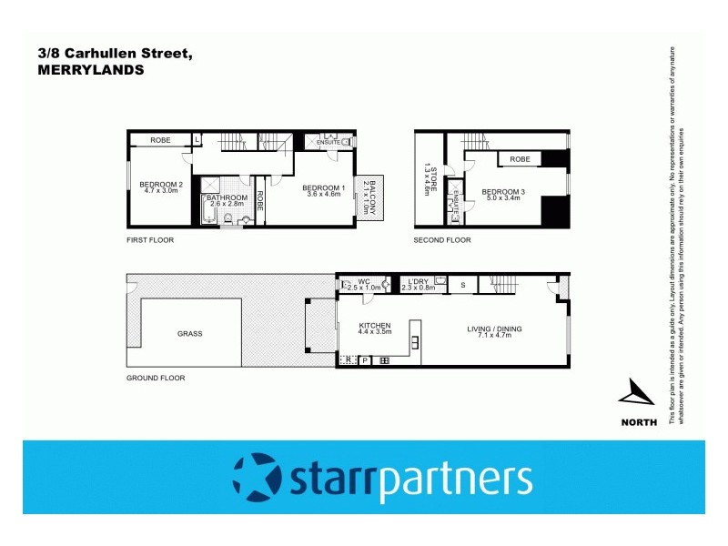 3/8 Carhullen Street, Merrylands NSW 2160 Floorplan