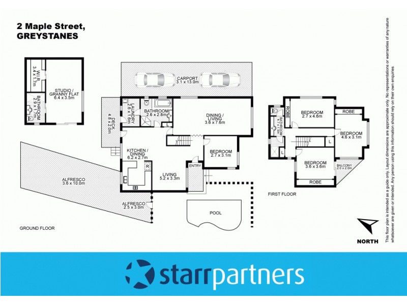 2 Maple Street, Greystanes NSW 2145 Floorplan