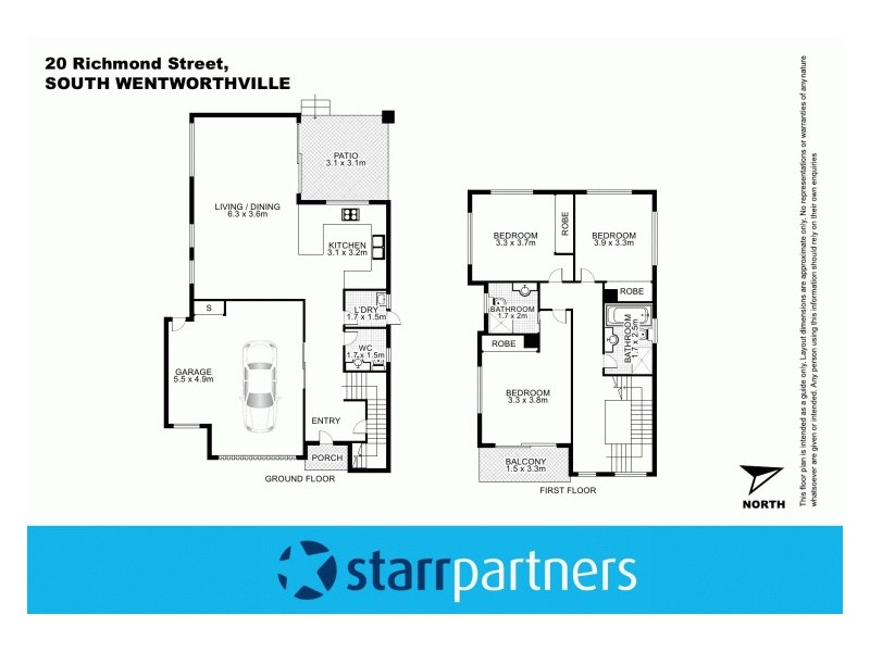 20 Richmond Street, South Wentworthville NSW 2145 Floorplan