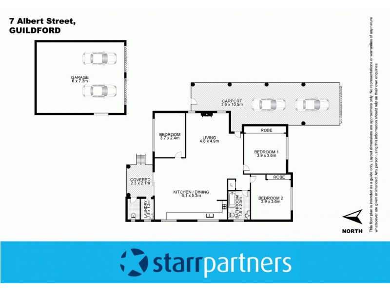 7 Albert Street, Guildford NSW 2161 Floorplan