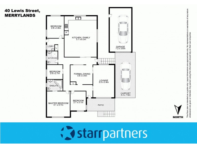 40 Lewis Street, Merrylands NSW 2160 Floorplan