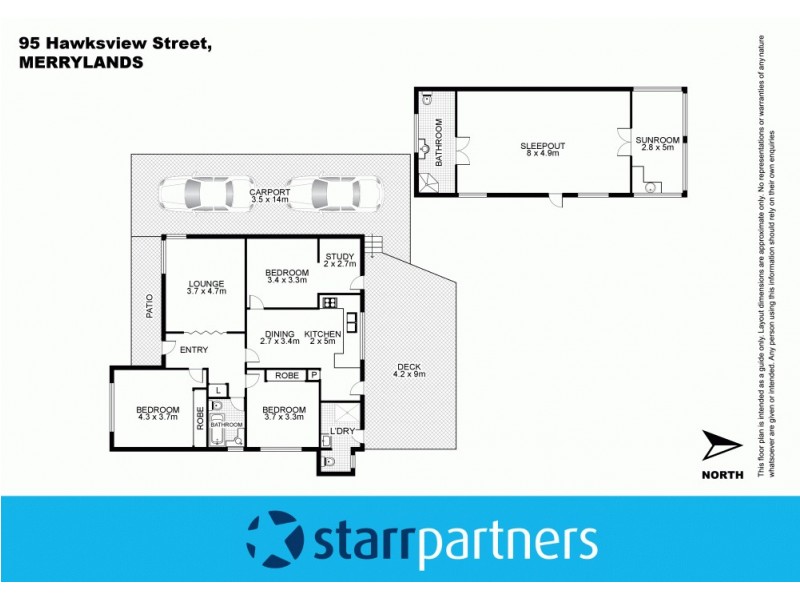 95 Hawksview Street, Merrylands NSW 2160 Floorplan