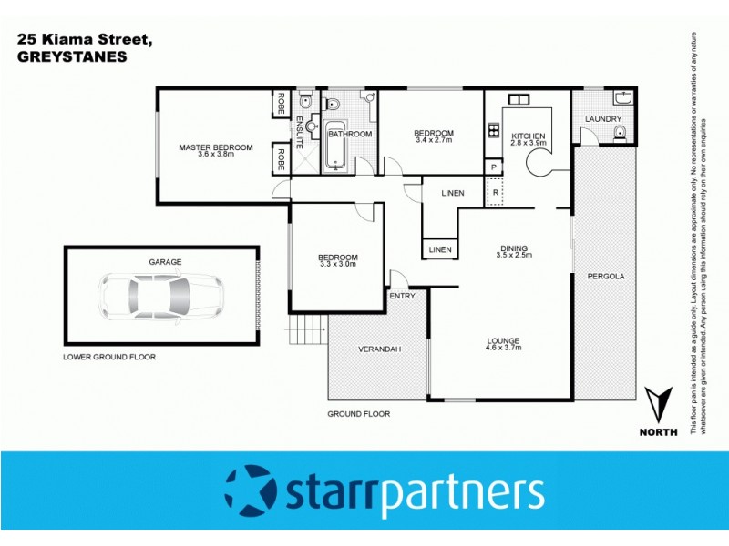 25 Kiama Street, Greystanes NSW 2145 Floorplan