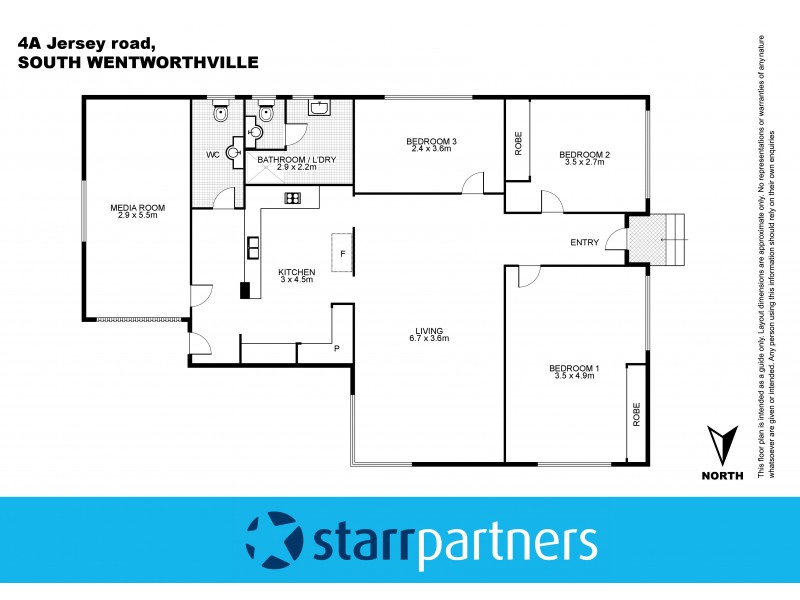 4A Jersey Road, South Wentworthville NSW 2145 Floorplan
