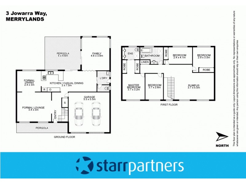3 Jowarra Way, Merrylands NSW 2160 Floorplan
