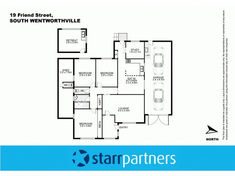 19 Friend Street, South Wentworthville NSW 2145 Floorplan