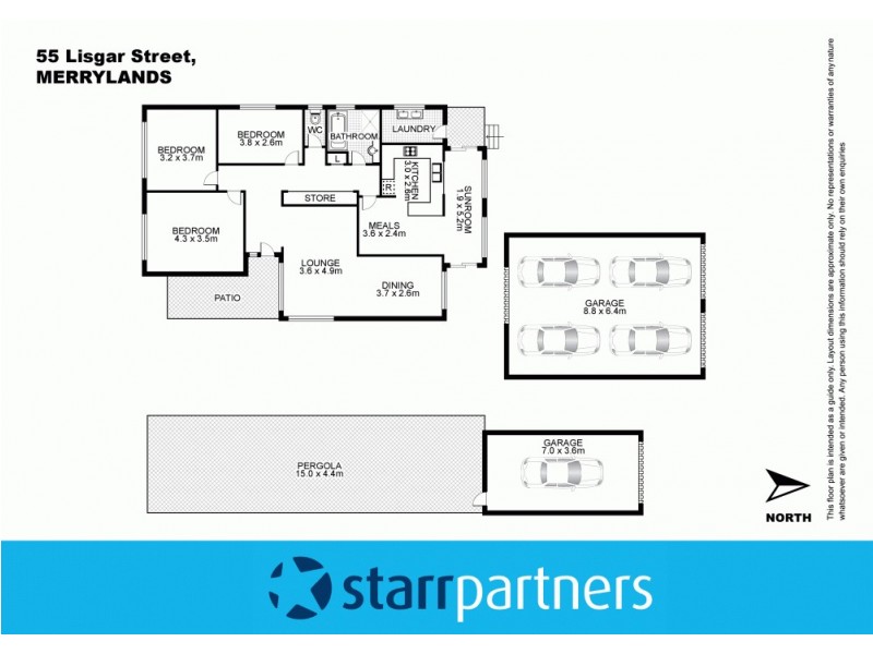 55 Lisgar Street, Merrylands NSW 2160 Floorplan