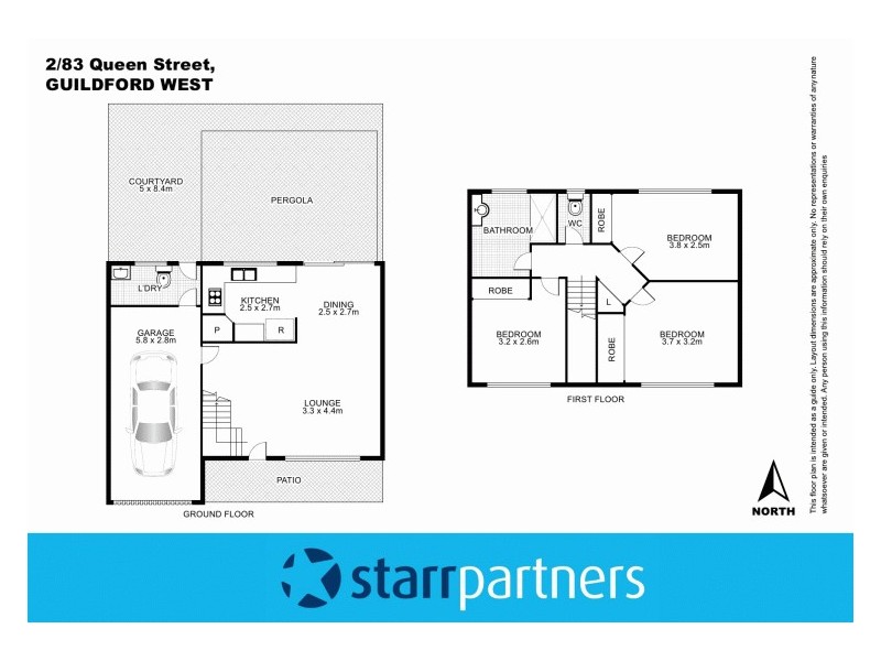 2/83 Queen Street, Guildford NSW 2161 Floorplan