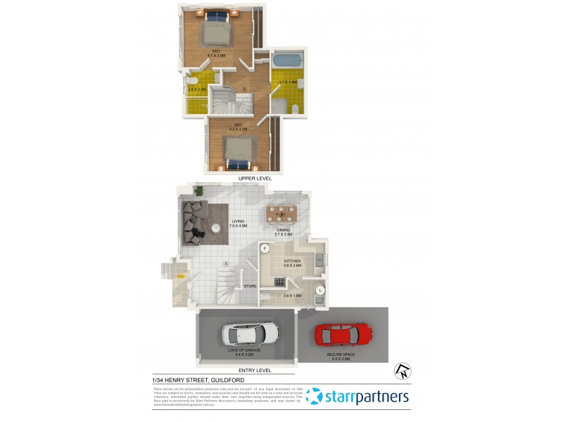 1/34-36 Henry Street, Guildford NSW 2161 Floorplan