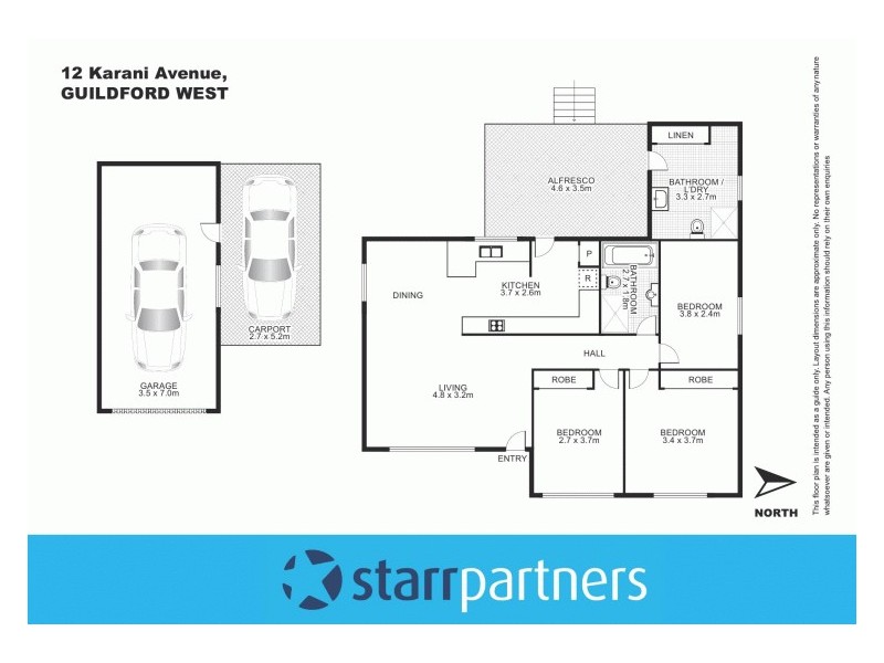 12 Karani Avenue, Guildford NSW 2161 Floorplan
