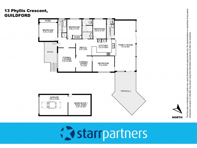 13 Phyllis Crescent, Guildford NSW 2161 Floorplan