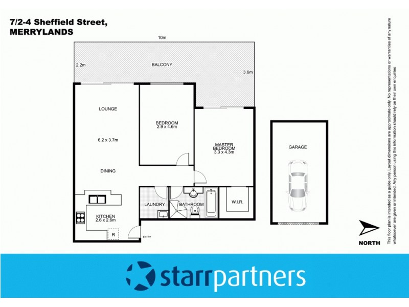 7/2-4 Sheffield Street, Merrylands NSW 2160 Floorplan