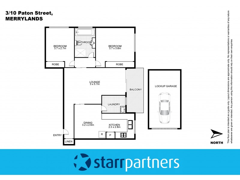 3/10-12 Paton Street, Merrylands NSW 2160 Floorplan