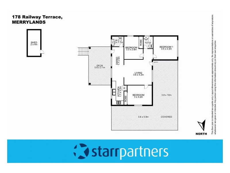 178 Railway Terrace, Merrylands NSW 2160 Floorplan