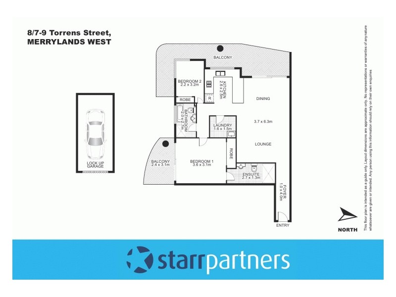 8/7-9 Torrens Street, Merrylands NSW 2160 Floorplan
