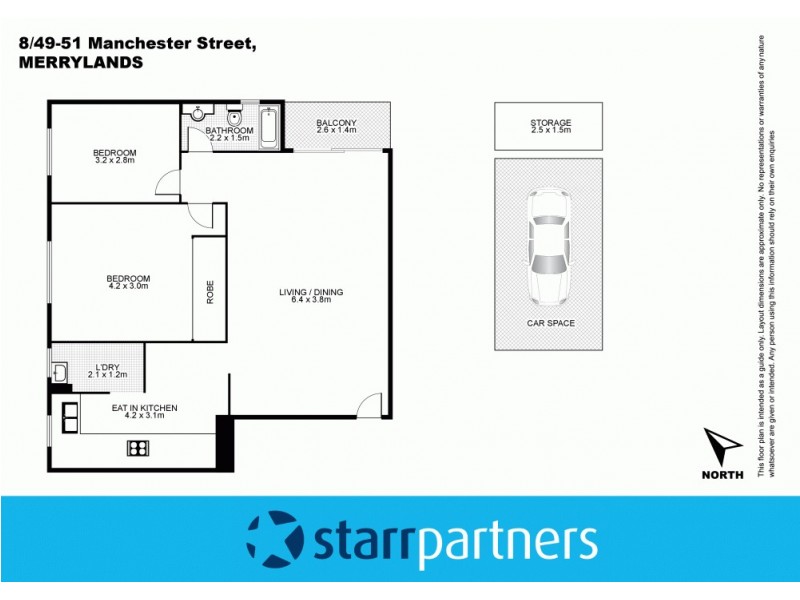 8/49-51 Manchester Street, Merrylands NSW 2160 Floorplan