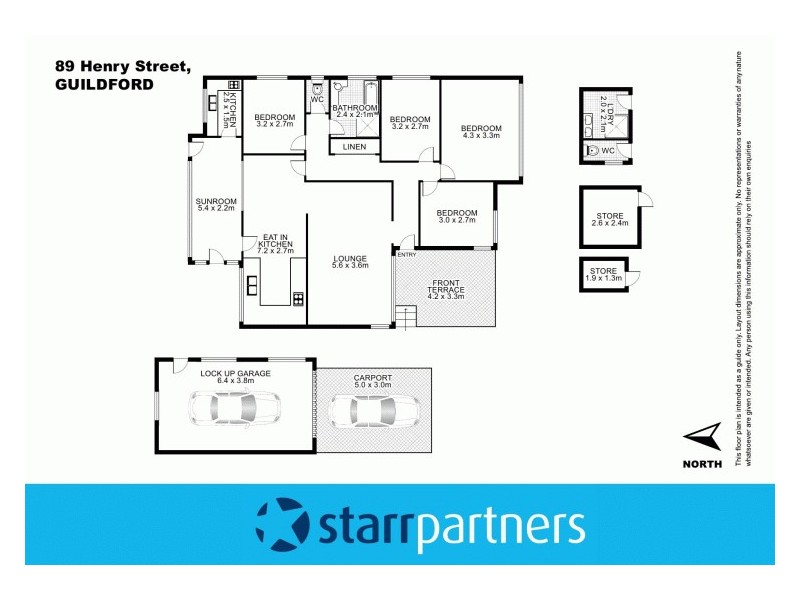 89 Henry Street, Guildford NSW 2161 Floorplan