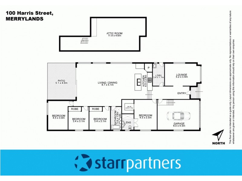 100 Harris Street, Merrylands NSW 2160 Floorplan