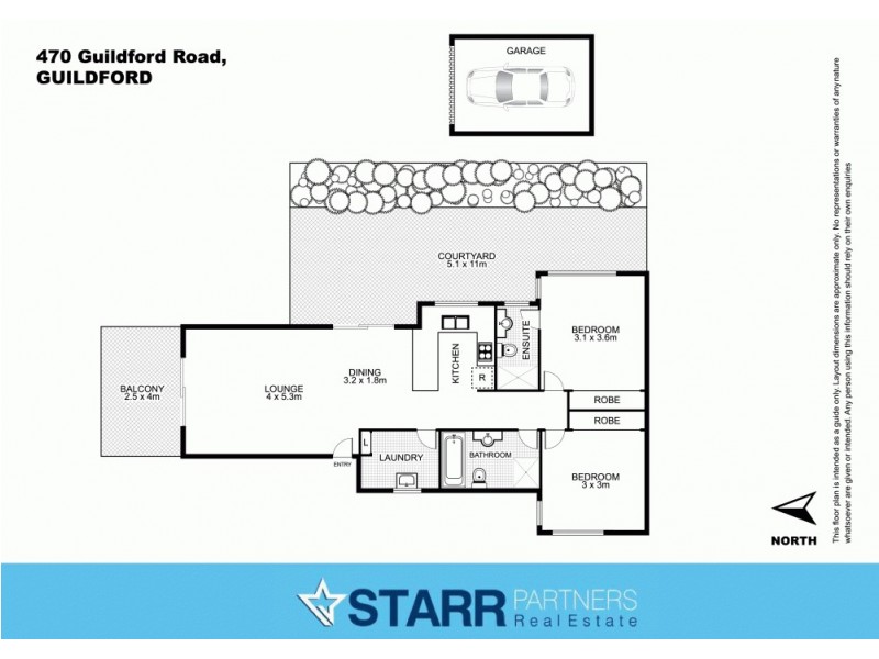 1/470 Guildford Road, Guildford NSW 2161 Floorplan