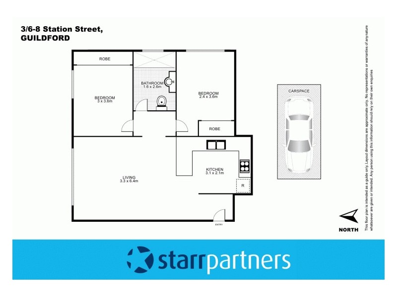 3/6-8 Station Street, Guildford NSW 2161 Floorplan