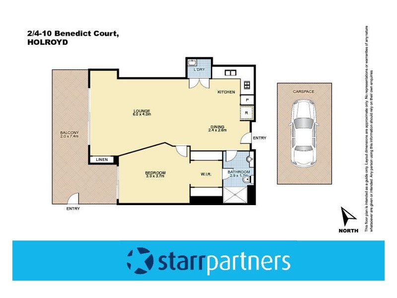 2/4-10 Benedict Court, Merrylands NSW 2160 Floorplan