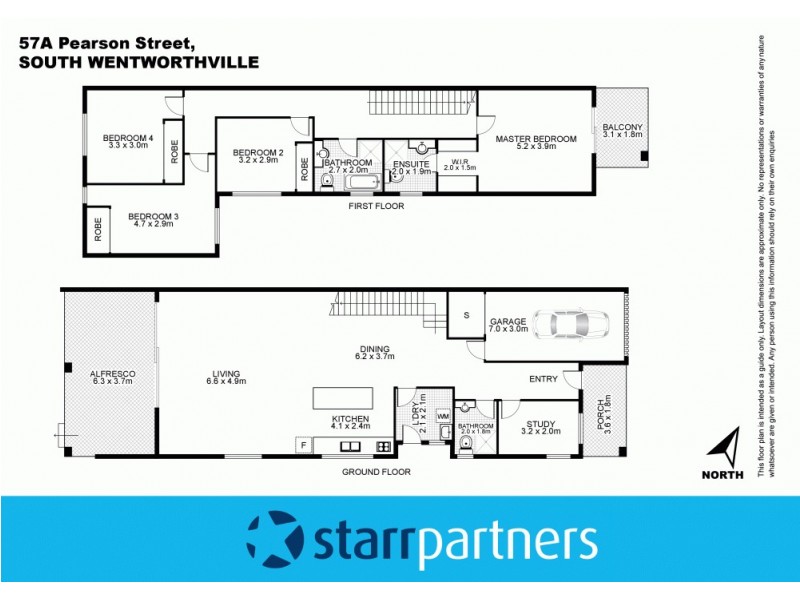 57A Pearson Street, South Wentworthville NSW 2145 Floorplan