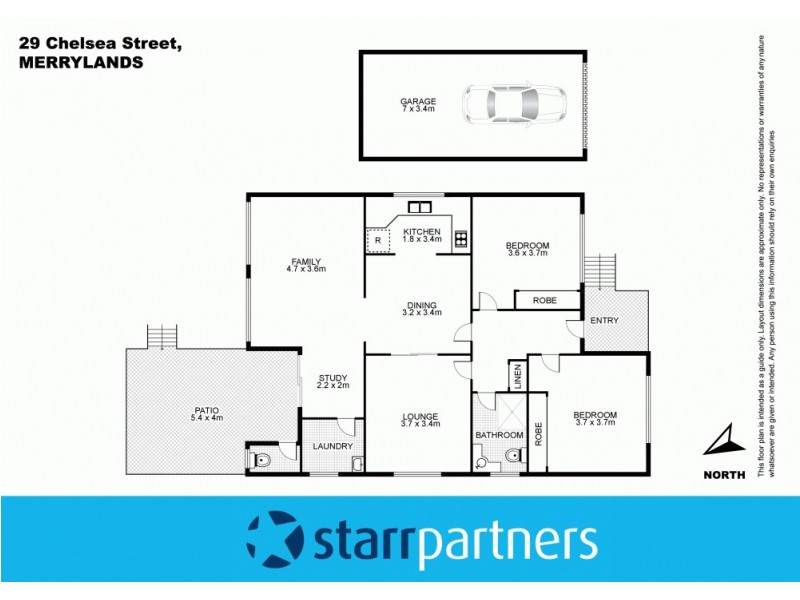 29 Chelsea Street, Merrylands NSW 2160 Floorplan