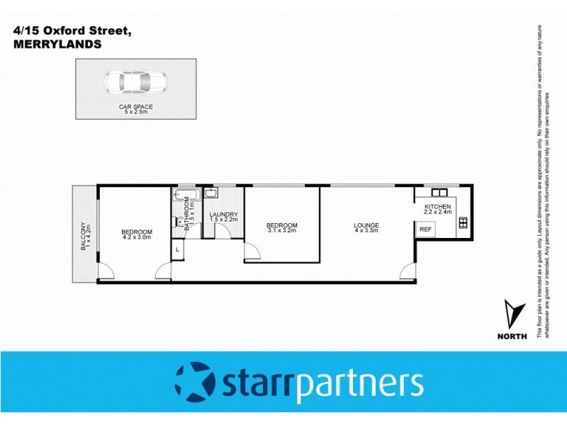 4/15 Oxford Street, Merrylands NSW 2160 Floorplan