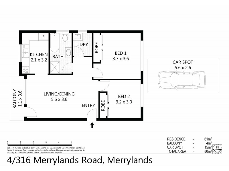 4/316 MERRYLANDS ROAD, Merrylands NSW 2160