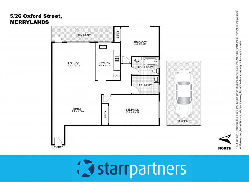 5/26-28 Oxford Street, Merrylands NSW 2160 Floorplan