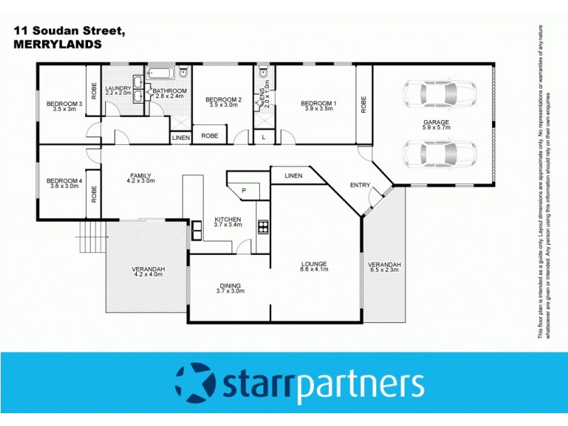 11 Soudan Street, Merrylands NSW 2160 Floorplan