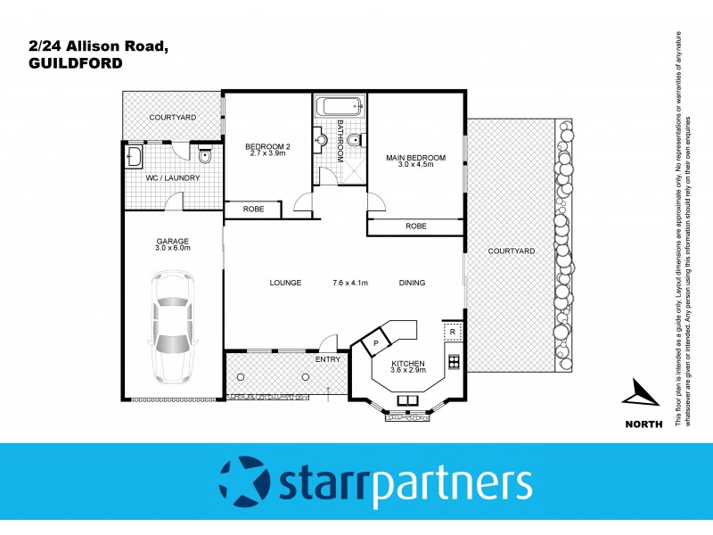 2/24 Allison Road, Guildford NSW 2161 Floorplan