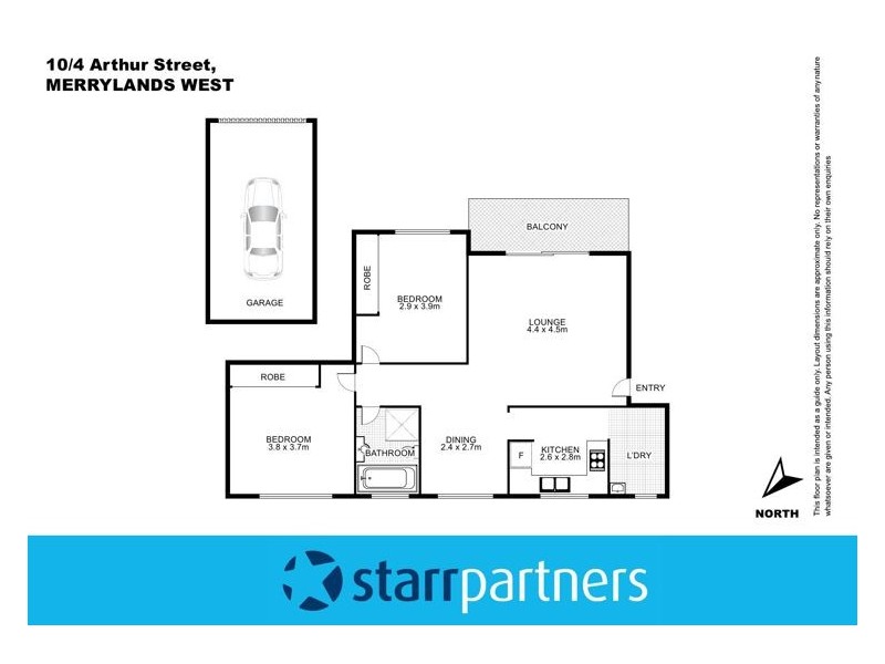 10/4 Arthur Street, Merrylands NSW 2160