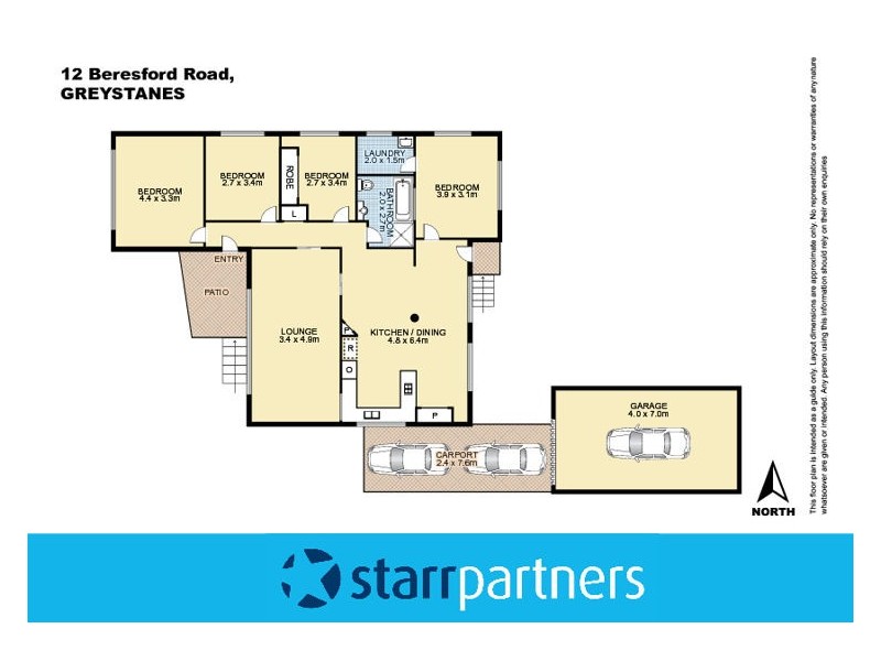 12 Beresford Road, Greystanes NSW 2145 Floorplan