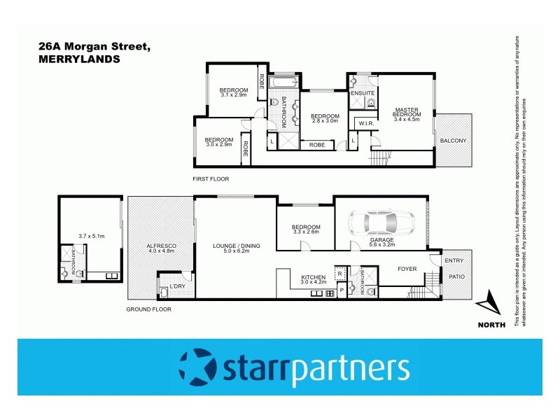 26A Morgan Street, Merrylands NSW 2160 Floorplan