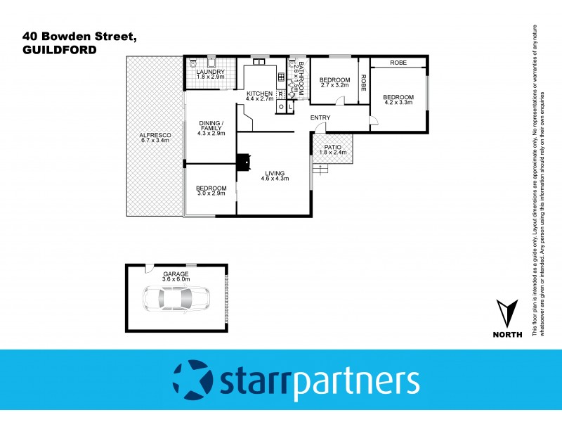 40 Bowden Street, Guildford NSW 2161 Floorplan