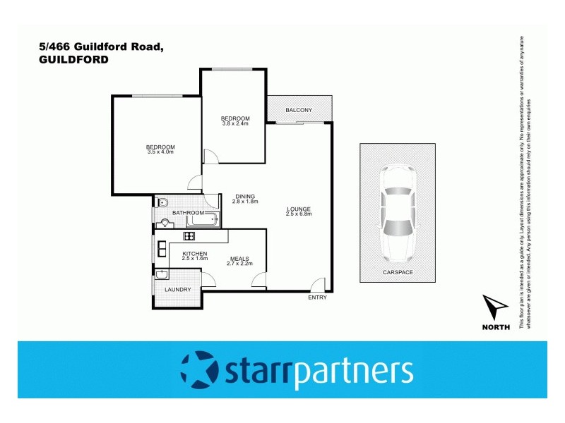 5/466 Guildford Road, Guildford NSW 2161 Floorplan